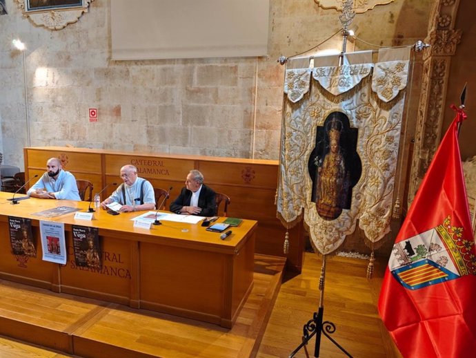 Rueda de prensa para dar a conocer los actos especiales para honrar a la Virgen de la Vega, patrona de Salamanca