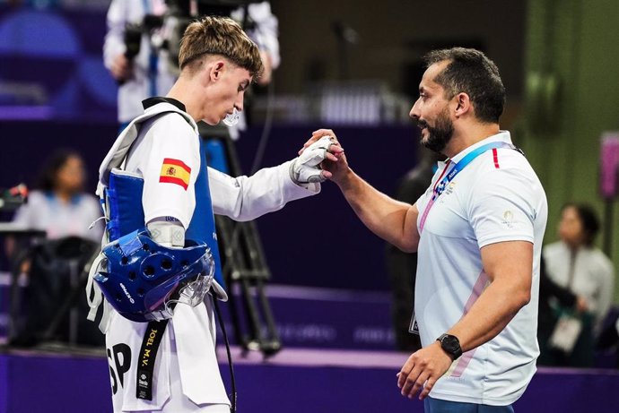 Joel Martín durante los Juegos Paralímpicos de París