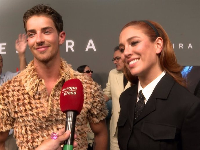 MANU RÍOS Y BLANCA SUÁREZ EN LA PRESENTACIÓN DE 'RESPIRA'