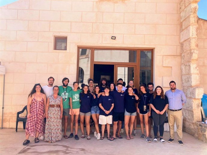 Jóvenes voluntarios que han participado en las jornadas 'Educar con el ejemplo'.