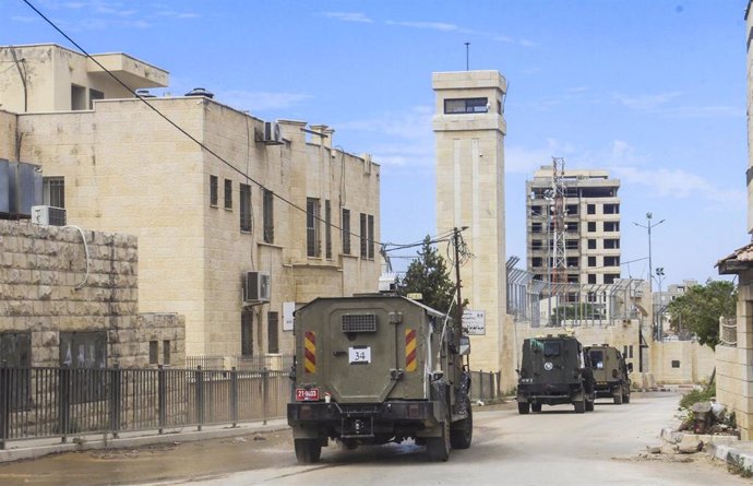 Militares israelíes durante la operación en Yenín