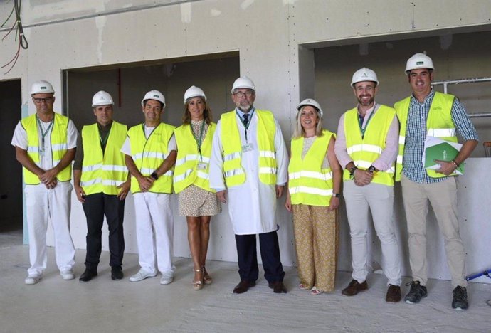 Finalizan la estructura externa del nuevo Hospital de Día Oncohematológico del Clínico de Málaga