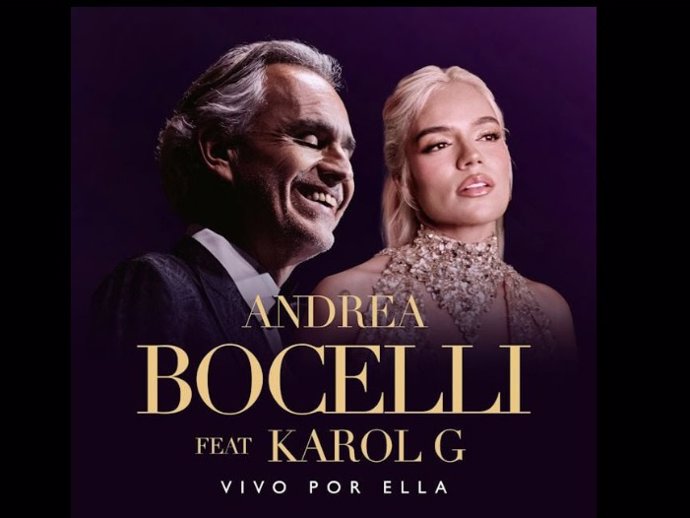 Andrea Bocelli se une a Karol G para reversionar 'Vivo por ella'