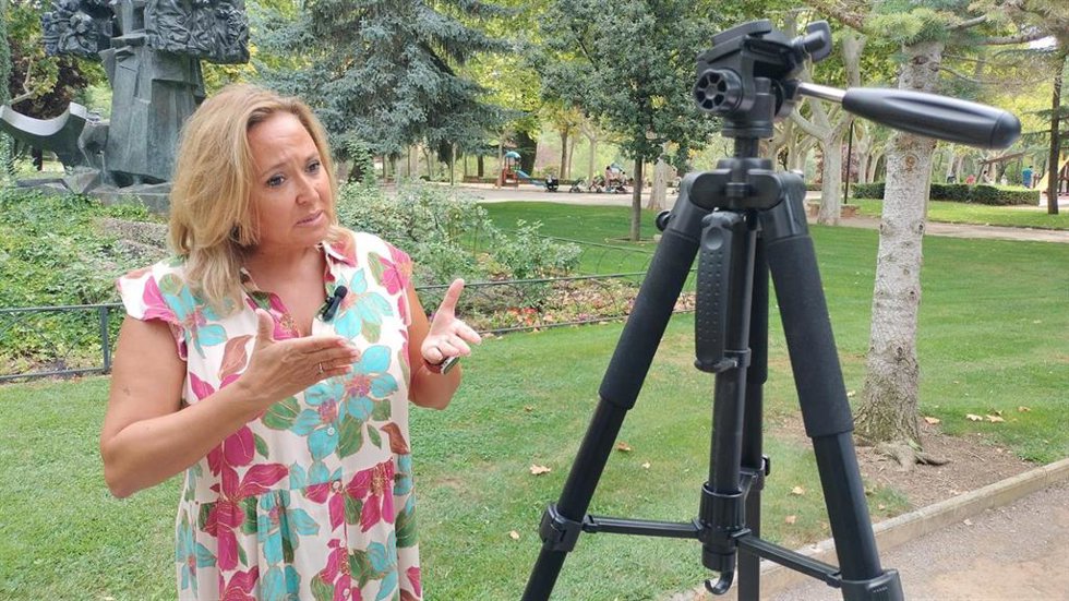 La portavoz del PSOE en las Cortes de Aragón, Mayte Pérez.