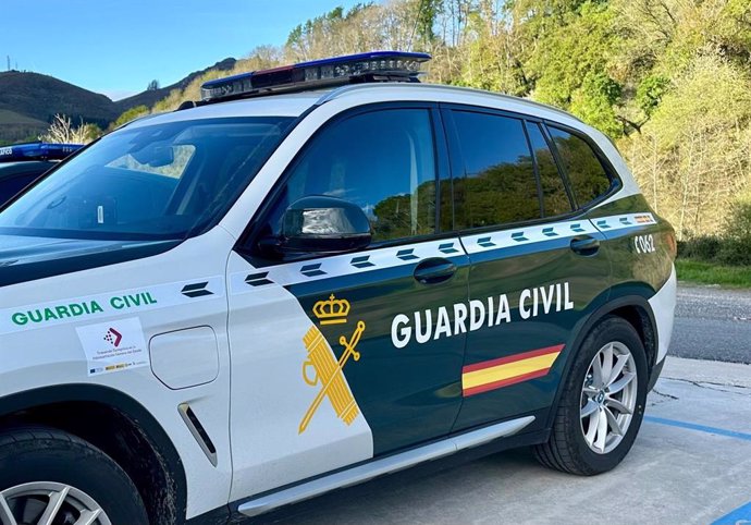 Vehículo de la Guardia Civil.