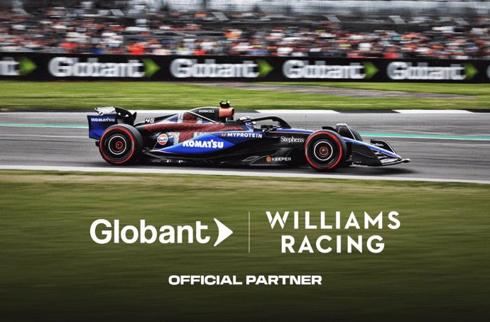 Globant, sponsor de Franco Colapinto, se convierte en partner oficial de Williams Racing