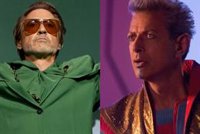 Genial reacción de Jeff Goldblum al fichaje de Robert Downey Jr. como Doctor Doom de Marvel