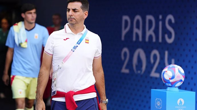 El excoordinador de cantera masculina de la RFEF, Francis Hernández, en los Juegos Olímpicos de París 2024.