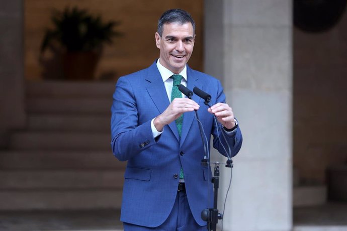 Archivo - El presidente del Gobierno, Pedro Sánchez, a 30 de julio de 2024, en Palma de Mallorca, Mallorca, Baleares (España). 