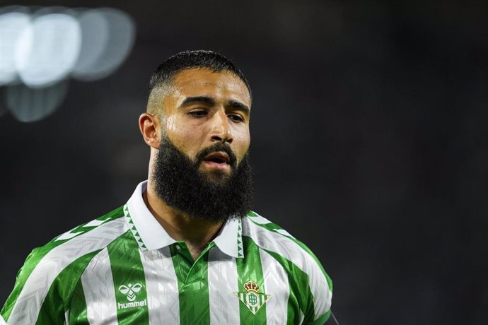 Nabil Fekir of Real Betis looks on during the Spanish league, La Liga EA Sports, football match played between Real Betis and Girona FC at Benito Villamarin stadium on August 15, 2024, in Sevilla, Spain.