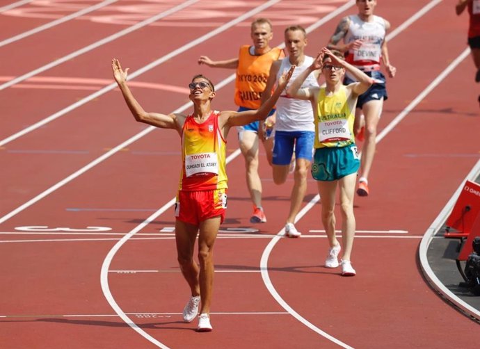 Yassine Ouhdadi consigue el oro en los 5000 T13 en los Juegos Paralímpicos de París