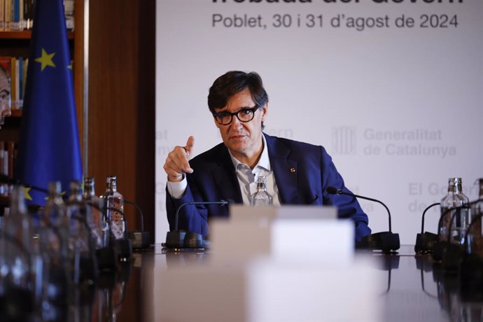 El president de la Generalitat, Salvador Illa