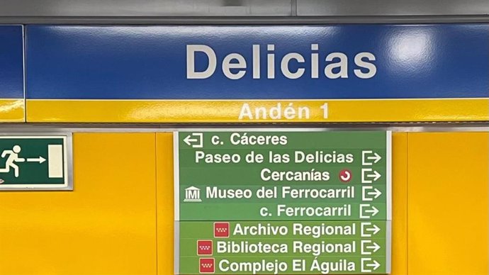 Estaciones de Metro de Madrid estrenan señalización para informar sobre bibliotecas, museos y otros centros