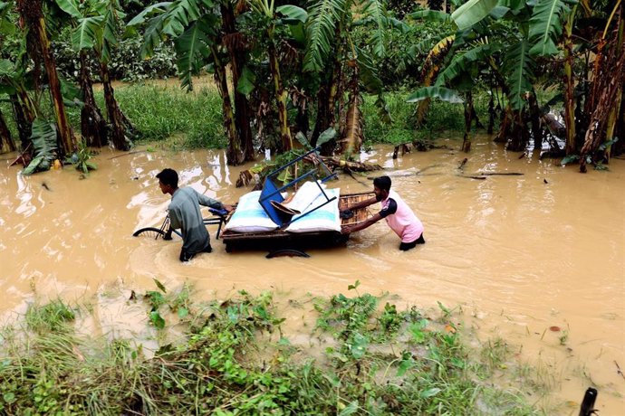 Inundaciones en Bangladesh.