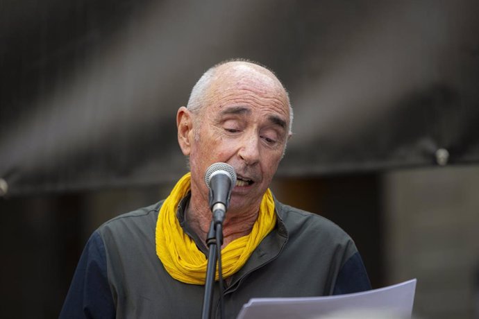 Archivo - El presidente de la ANC, Lluís Llach