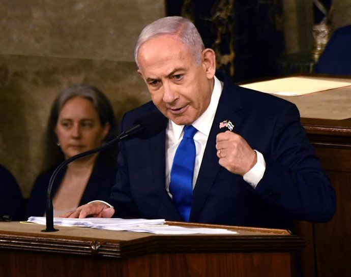 Archivo - El primer ministro de Israel, Benjamin Netanyahu 