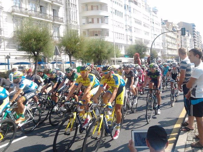 Archivo - Vuelta ciclista a España en Santander.-ARCHIVO