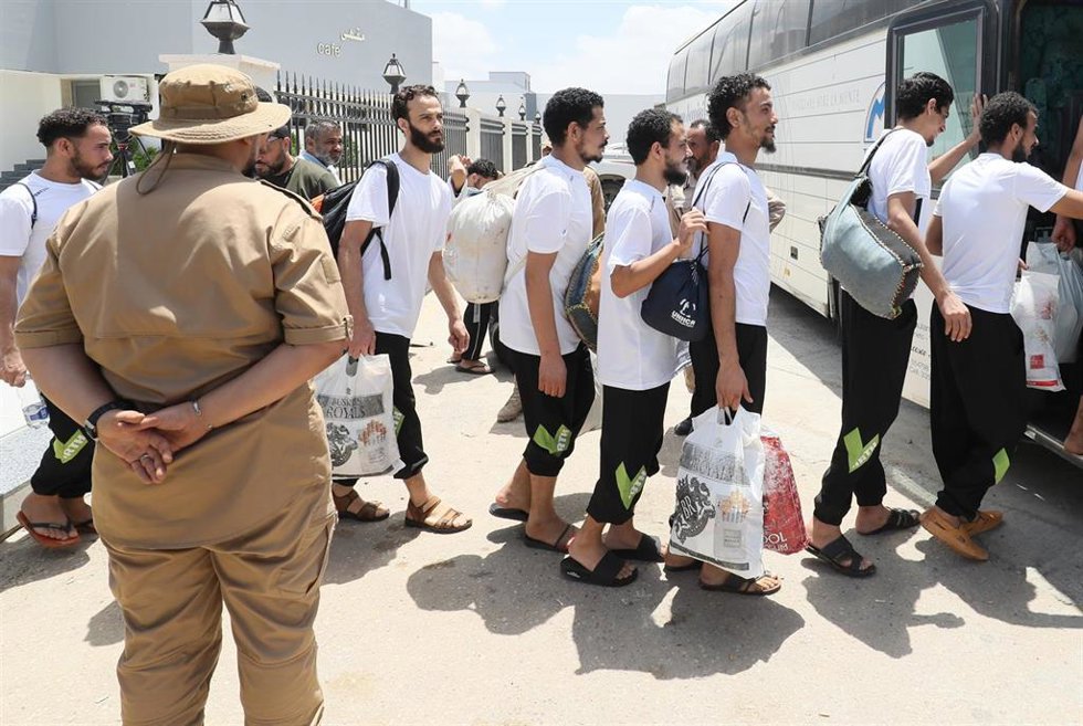 Archivo - Deportación en caliente de migrantes en Libia