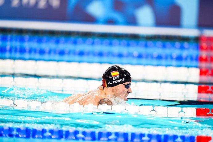 Toni Ponce, subcampeón paralímpico y medalla de plata en los 100 m braza SB5