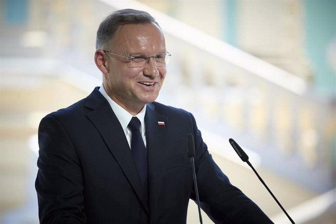 El presidente de Polonia, Andrzej Duda