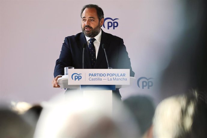 El presidente del PP de Castilla-La Mancha, Paco Núñez, en el inicio del curso político.