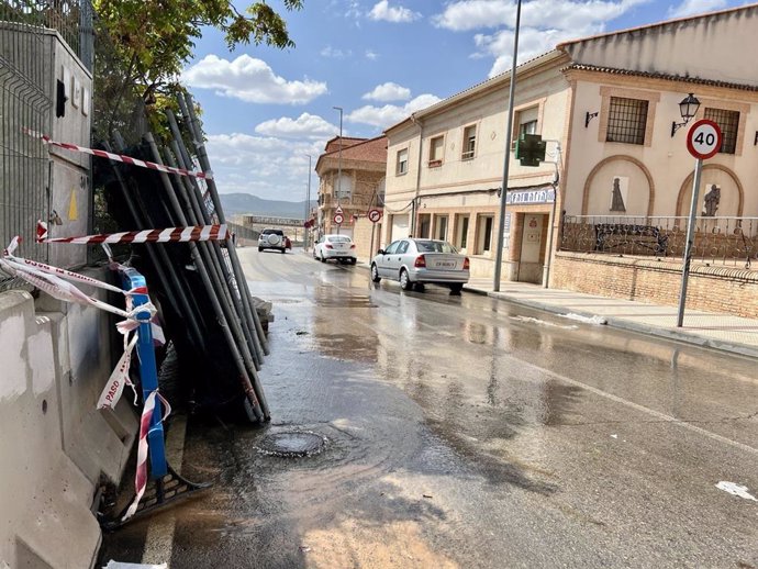 Avería en la tubería general obligará a cortar el agua en todo Puertollano.