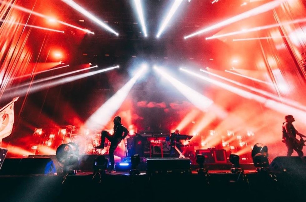 Un momento de la actuación de The Prodigy en el festival Kalorama Madrid 2024