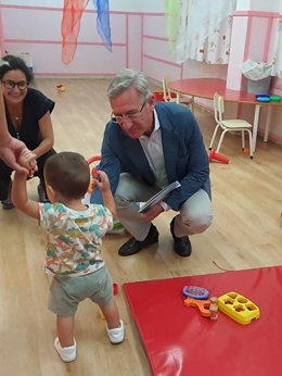 Araúz en la Escuela Infantil Santa Luisa de Marillac en Sevilla