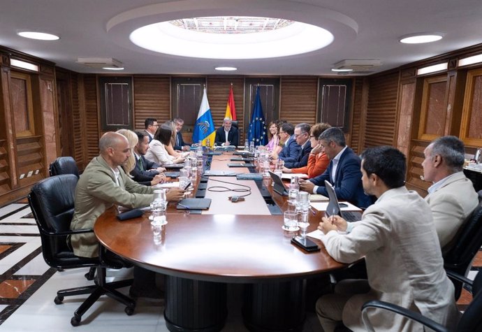 Reunión del Consejo de Gobierno de Canarias