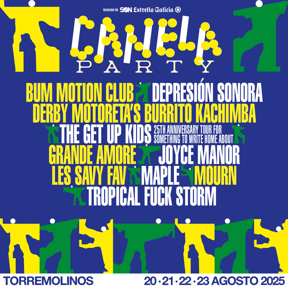 Avance del cartel del CanelaParty 2025.