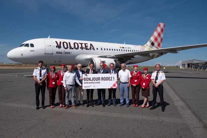 Volotea inaugura este lunes su décima base en el aeropuerto francés de Rodez-Aveyron, desde donde volará a París-Orly.