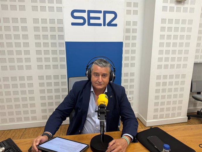 El consejero andaluz de la Presidencia, Interior, Diálogo Social y Simplificación Administrativa, Antonio Sanz, este lunes