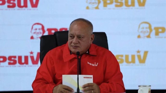 El vicepresidente del PSUV, Diosdado Cabello