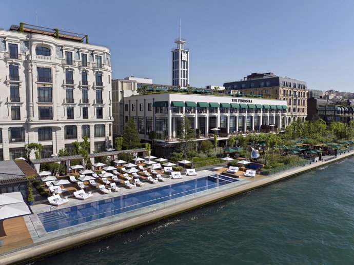 The Peninsula Istanbul wins the One To Watch Award as part of The World's 50 Best Hotels 2024