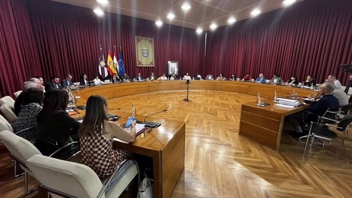 Archivo - Pleno del Ayuntamiento de Logroño de junio 2024