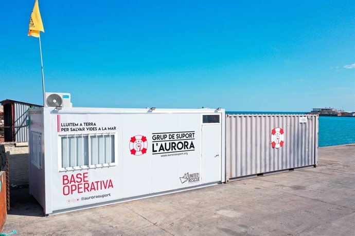 L'Aurora Grup de Suport estudia desplazar su operativa para preparar barcos de rescate humanitario fuera de la Comunitat