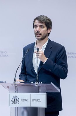 Archivo - El ministro de Cultura, Ernest Urtasun.