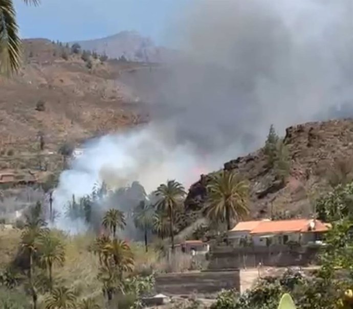 Conato de incendio en Canarias