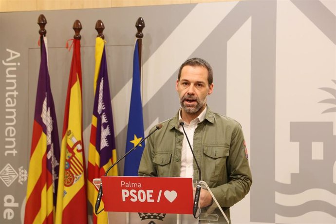 Portavoz del PSOE en Palma, Xisco Ducrós.