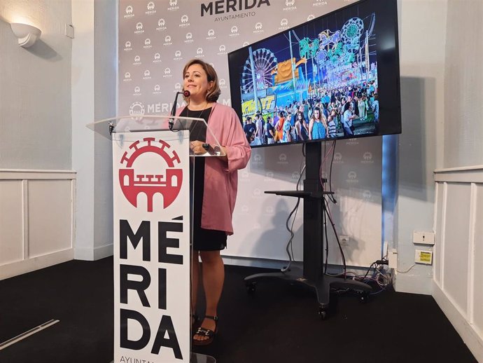 La delegada de Festejos de Mérida, Ana Aragoneses, hace balance de la Feria 2024 en la capital extremeña