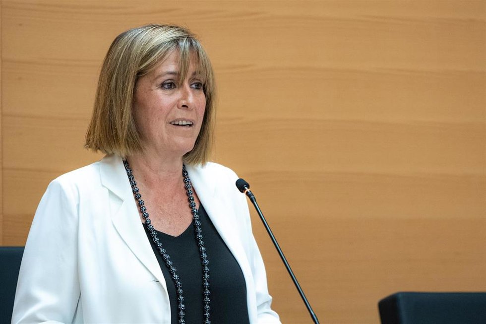 Archivo - La exalcaldesa de L'Hospitalet de Llobregat, Núria Marín, durante un pleno extraordinario en el Ayuntamiento de LHospitalet de Llobregat, a 15 de junio de 2024, en LHospitalet de Llobregat, Barcelona, Catalunya (España). La exalcaldesa de L'