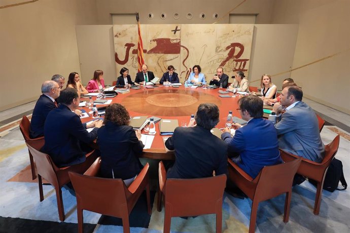 Reunión del Consell Executiu del Govern de la Generalitat.