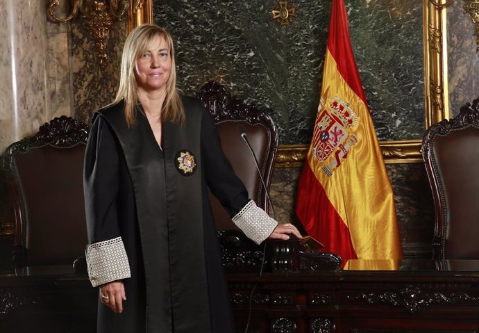 La nueva presidenta del CGPJ y el Supremo, Isabel Perelló, en una foto de archivo, en 2013, en Madrid (España).