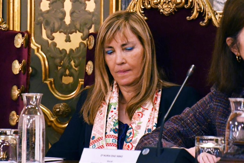 La nueva presidenta del CGPJ y el Supremo, Isabel Perelló, en una foto de archivo, en marzo de 2024, en Madrid (España). La magistrada Isabel Perelló se ha convertido este martes 3 de septiembre, en la nueva presidenta del Tribunal Supremo (TS) y del C