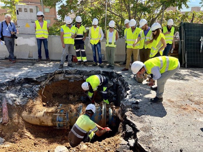 El alcalde de Puertollano estima que el suministro de agua podría ser restablecido en la noche de este martes.