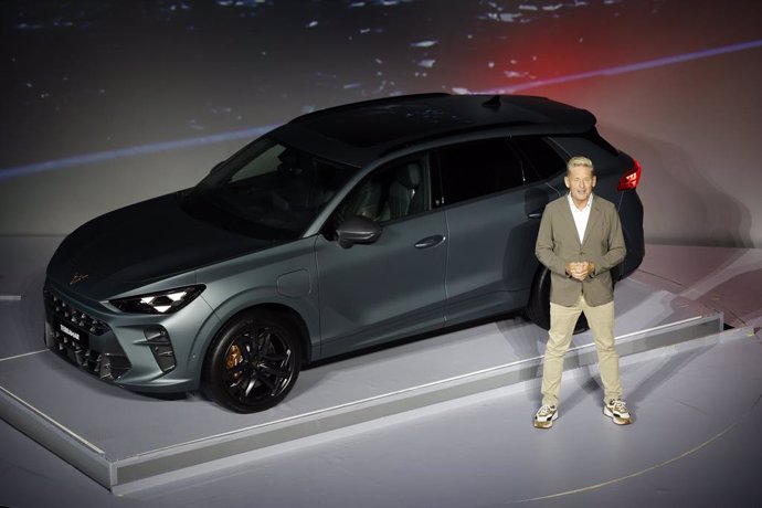 El CEO de Cupra, Wayne Griffiths, durante la presentación del nuevo Cupra Terramar