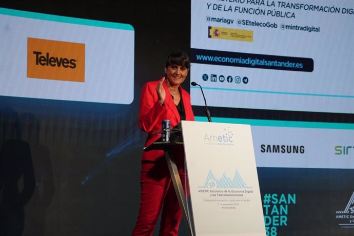 María González Veracruz, Secretaría de Estado de Telecomunicaciones e Infraestructuras Digitales.