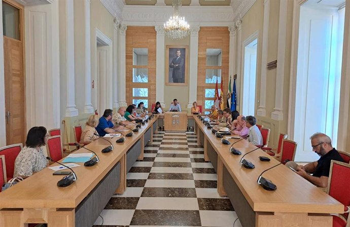 Reunión del Consejo Económico y Social de Cáceres