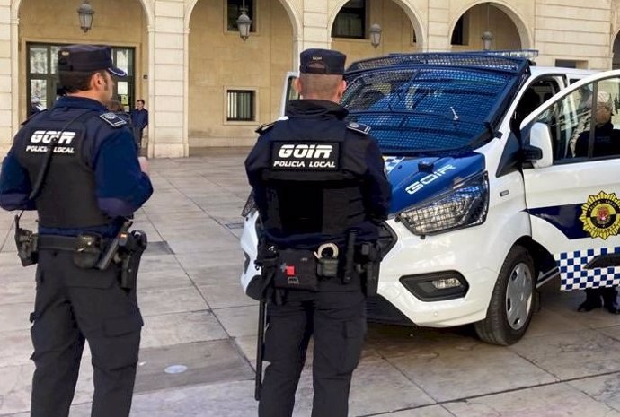 Policía Local de Alicante en imagen de archivo