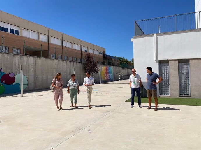 Visita al IES Santa Teresa.